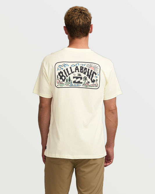Scenic Arch A/Div Tee - Off White | Billabong