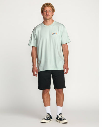 Segment Regular Tee - Ash Blue | Billabong