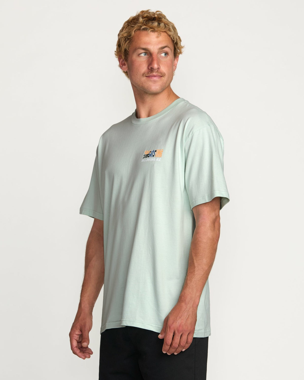 Segment Regular Tee - Ash Blue | Billabong
