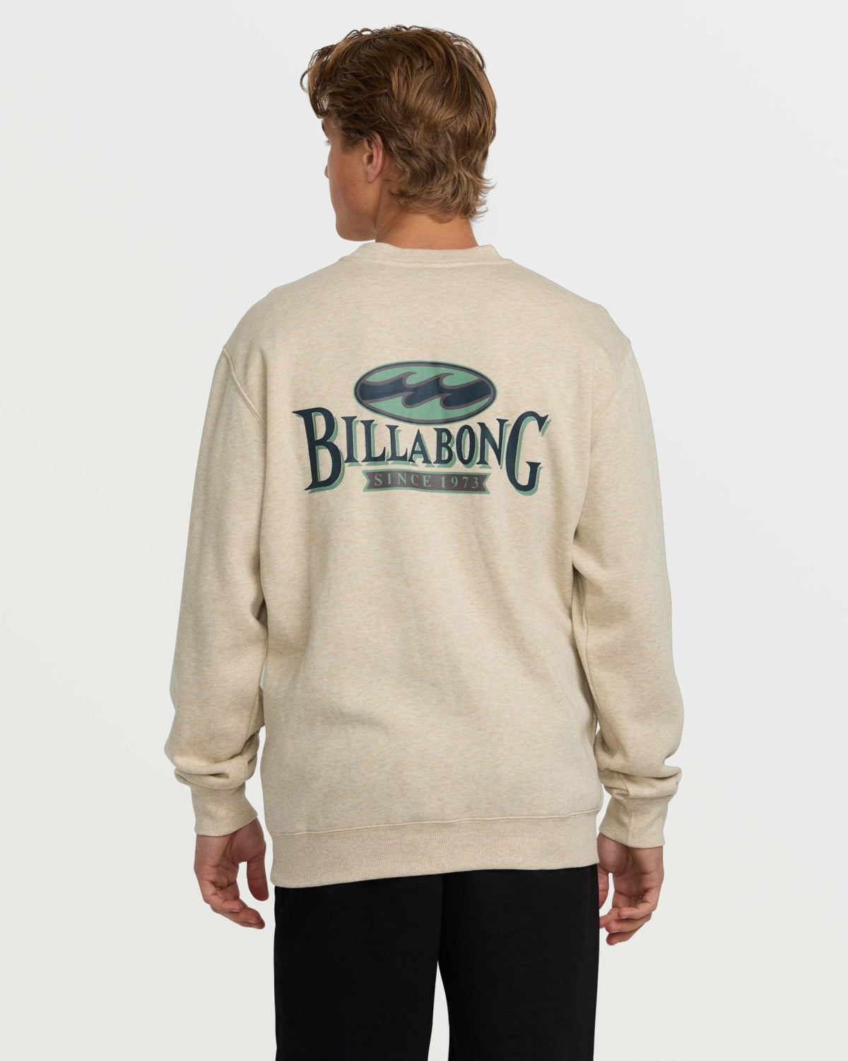 Short Sands Crew Sweatshirt - Oatmeal Heather | Billabong