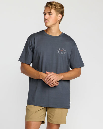 Sierras A/Div Short Sleeve T-Shirt - Midnight Blue | Billabong
