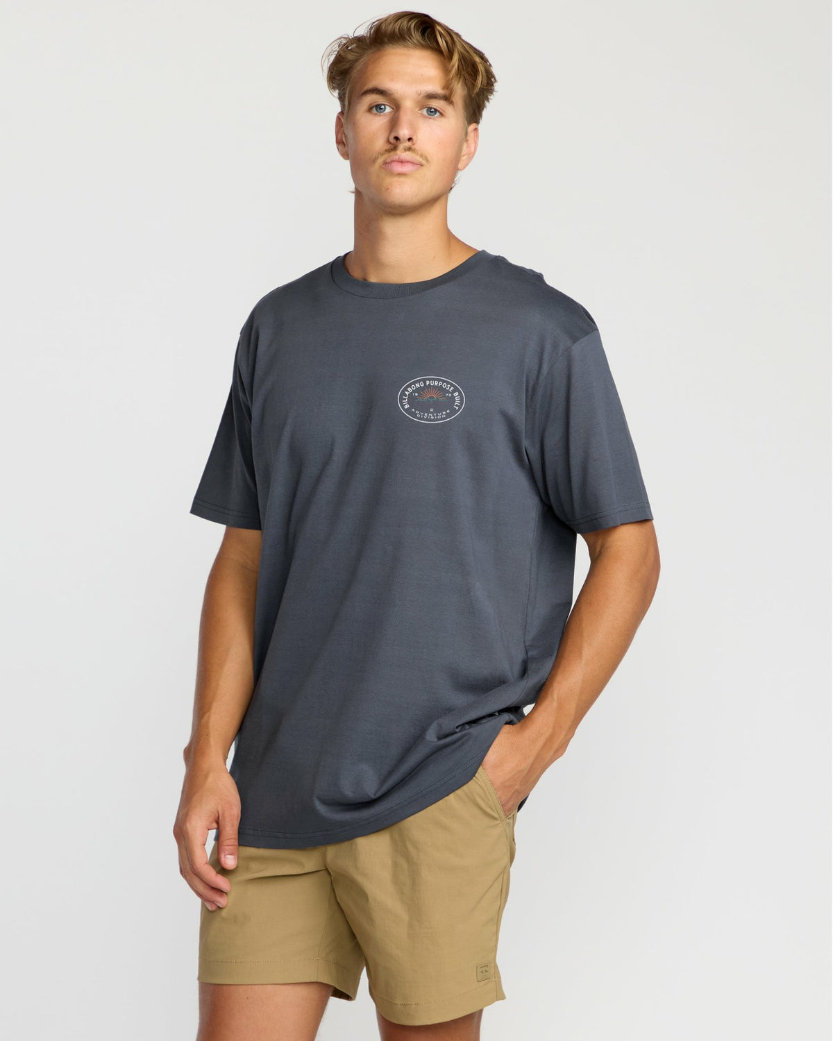 Sierras A/Div Short Sleeve T-Shirt - Midnight Blue | Billabong