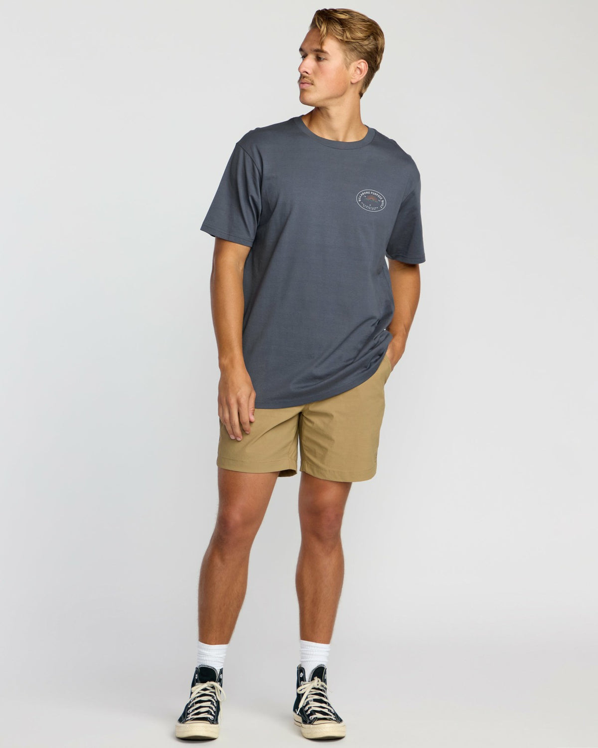 Sierras A/Div Short Sleeve T-Shirt - Midnight Blue | Billabong