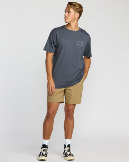 Sierras A/Div Short Sleeve T-Shirt - Midnight Blue | Billabong