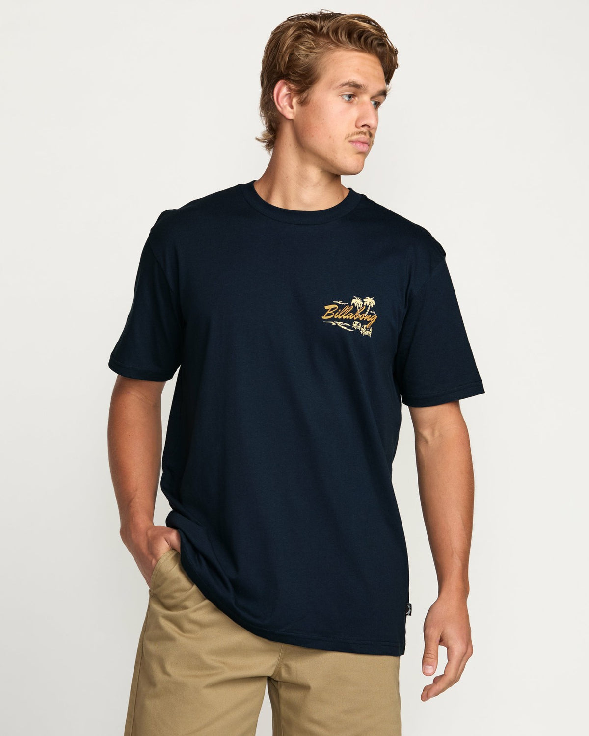 Skull Island Premium Tee - Navy | Billabong