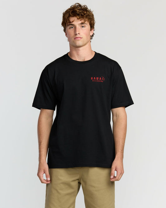 Skull Wave Hi Regular Short Sleeve T-Shirt - Black | Billabong