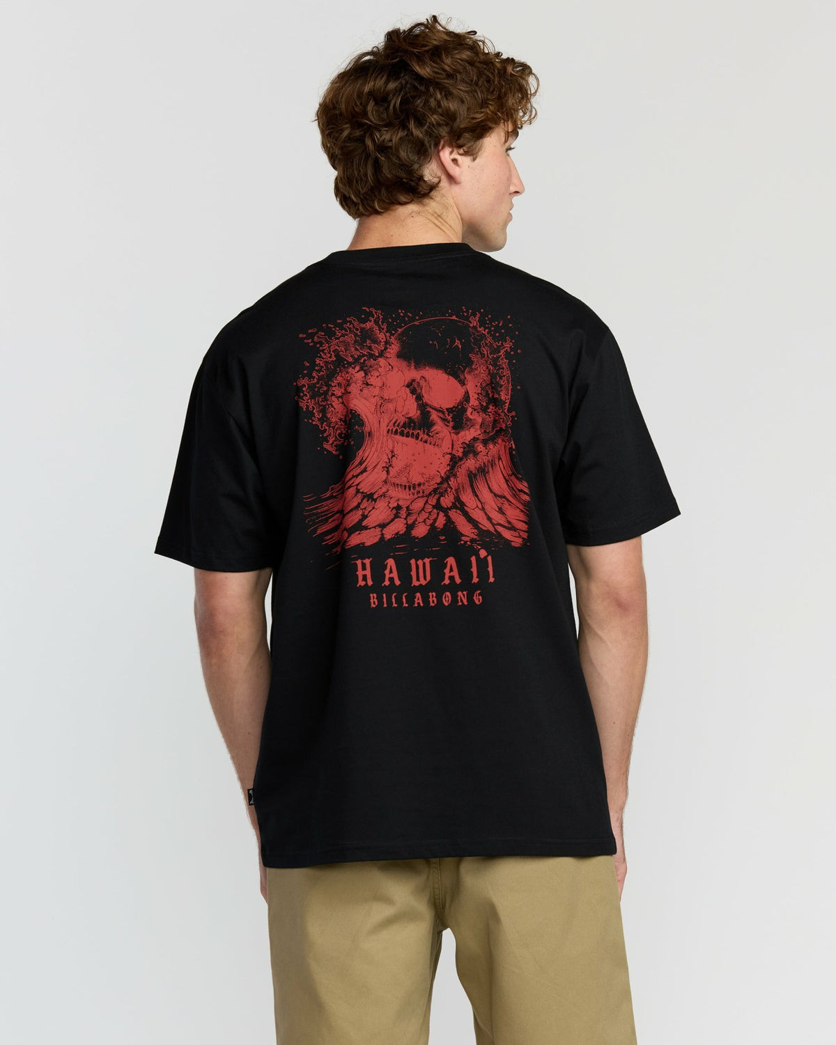 Skull Wave Hi Regular Short Sleeve T-Shirt - Black | Billabong