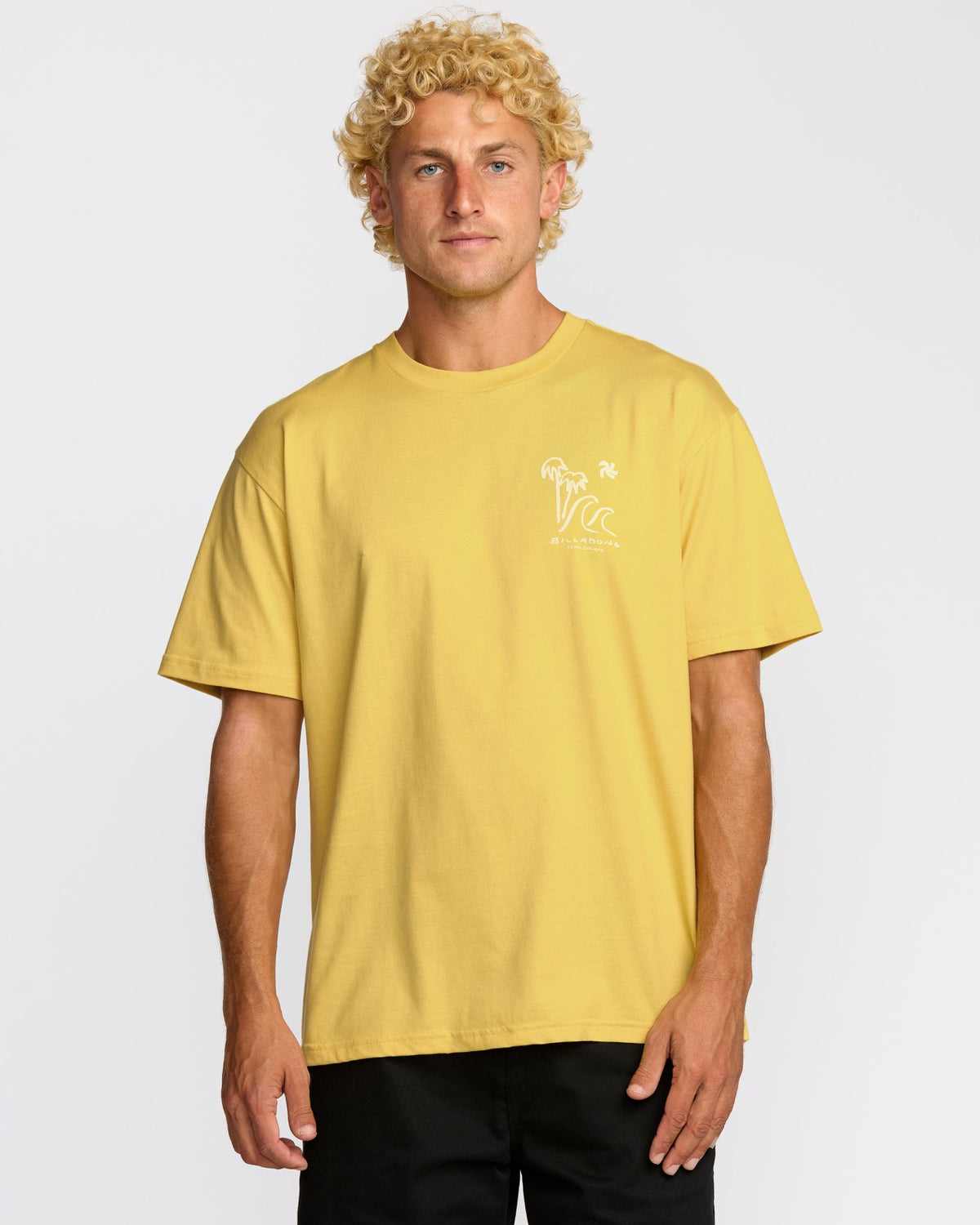 So Far Regular Short Sleeve T-Shirt - Dust Yellow | Billabong