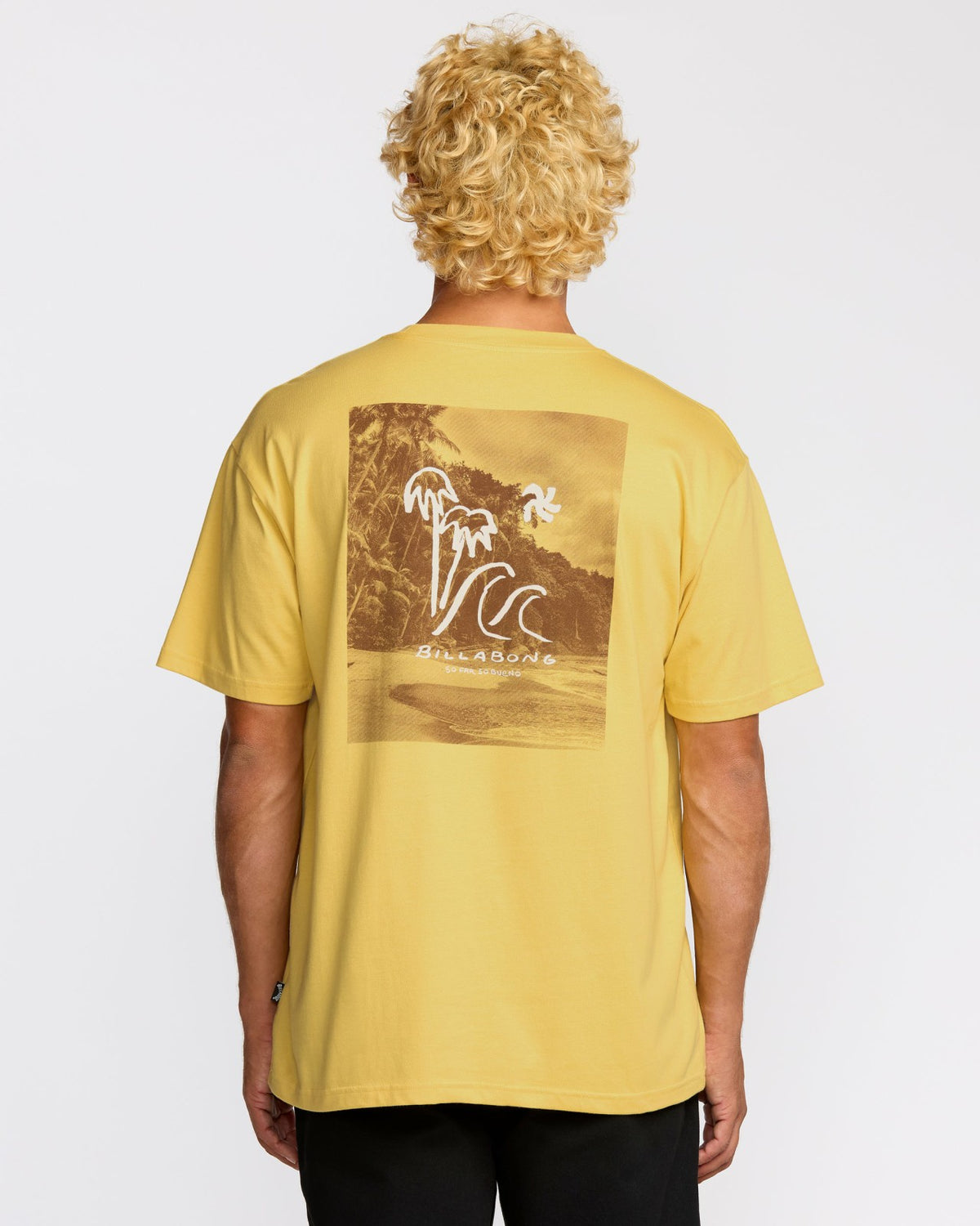 So Far Regular Short Sleeve T-Shirt - Dust Yellow | Billabong
