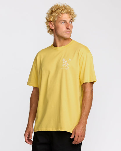 So Far Regular Short Sleeve T-Shirt - Dust Yellow | Billabong