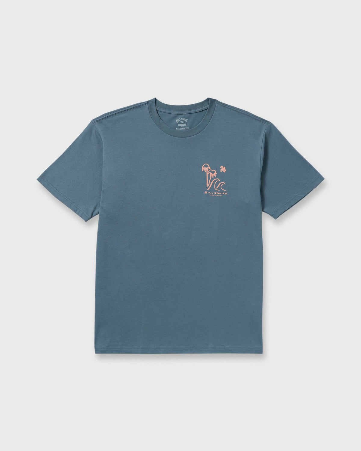 So Far Regular Short Sleeve T-Shirt - Steel Blue | Billabong