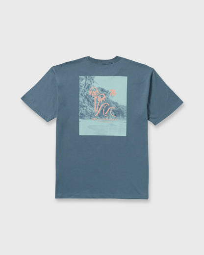 So Far Regular Short Sleeve T-Shirt - Steel Blue | Billabong