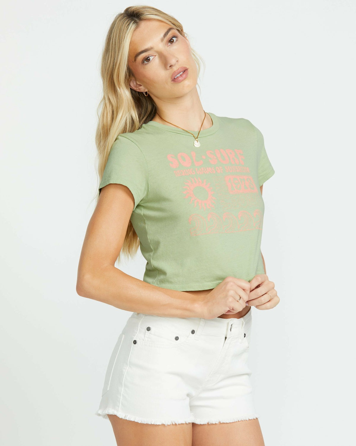 Sol Surf Tee - Pistachio | Billabong