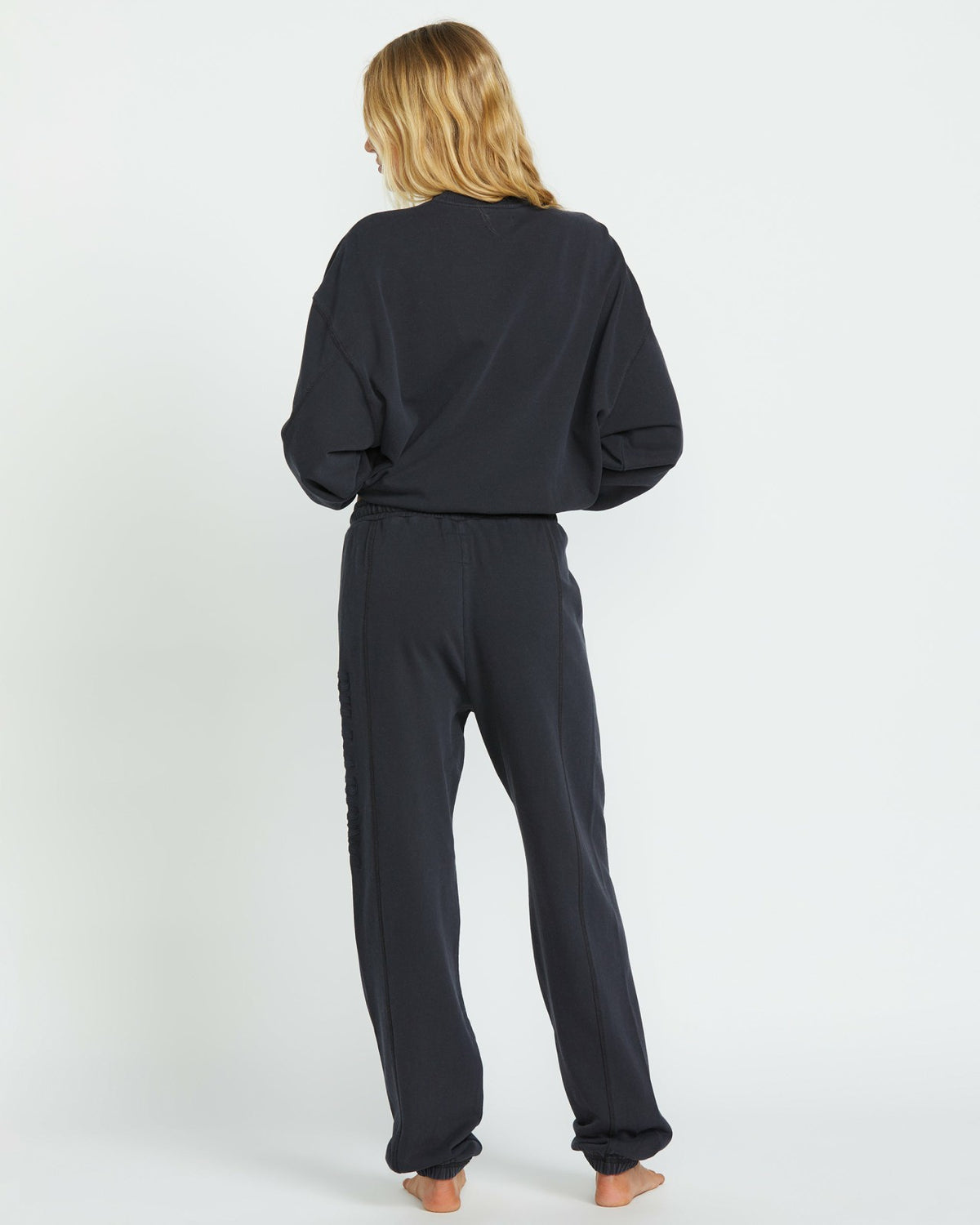 So Typical Elastic Waist Pants - Black Pebble | Billabong