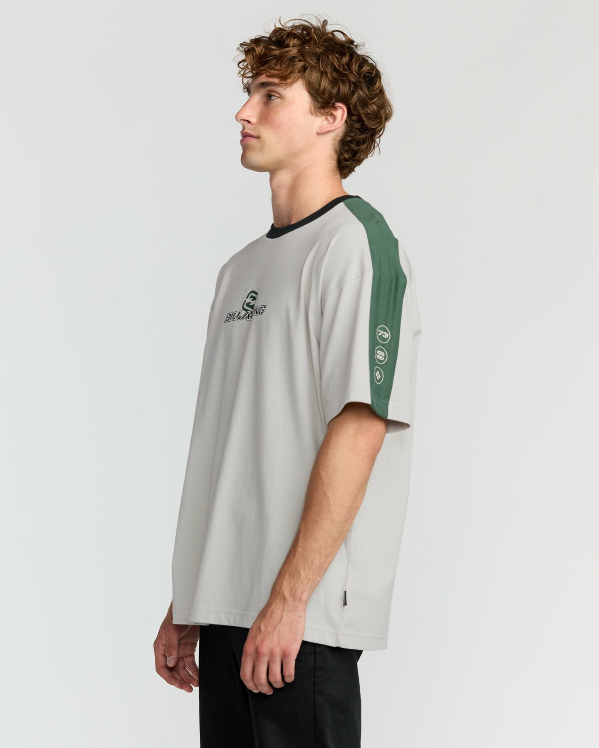 Spec 73 Iconic Short Sleeve T-Shirt - Silver | Billabong