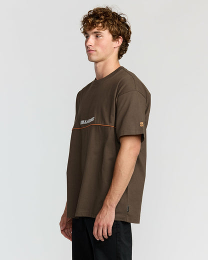 Spec 73 Legacy Short Sleeve T-Shirt - Dark Brown | Billabong