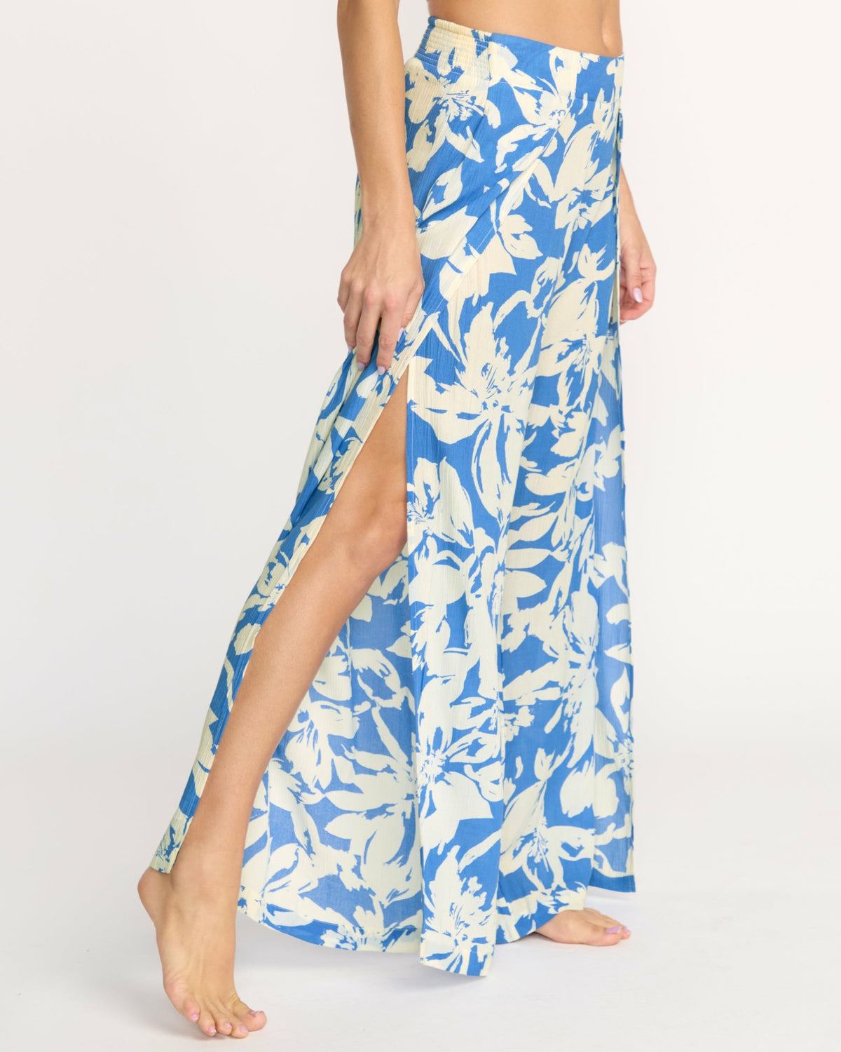 Split Spirit Elastic Waist Pants - True Blue | Billabong