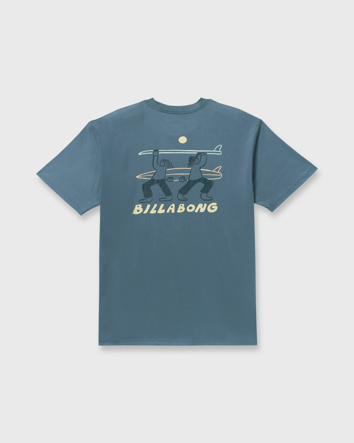 Split The Peak Regular Short Sleeve T-Shirt - Steel Blue | Billabong