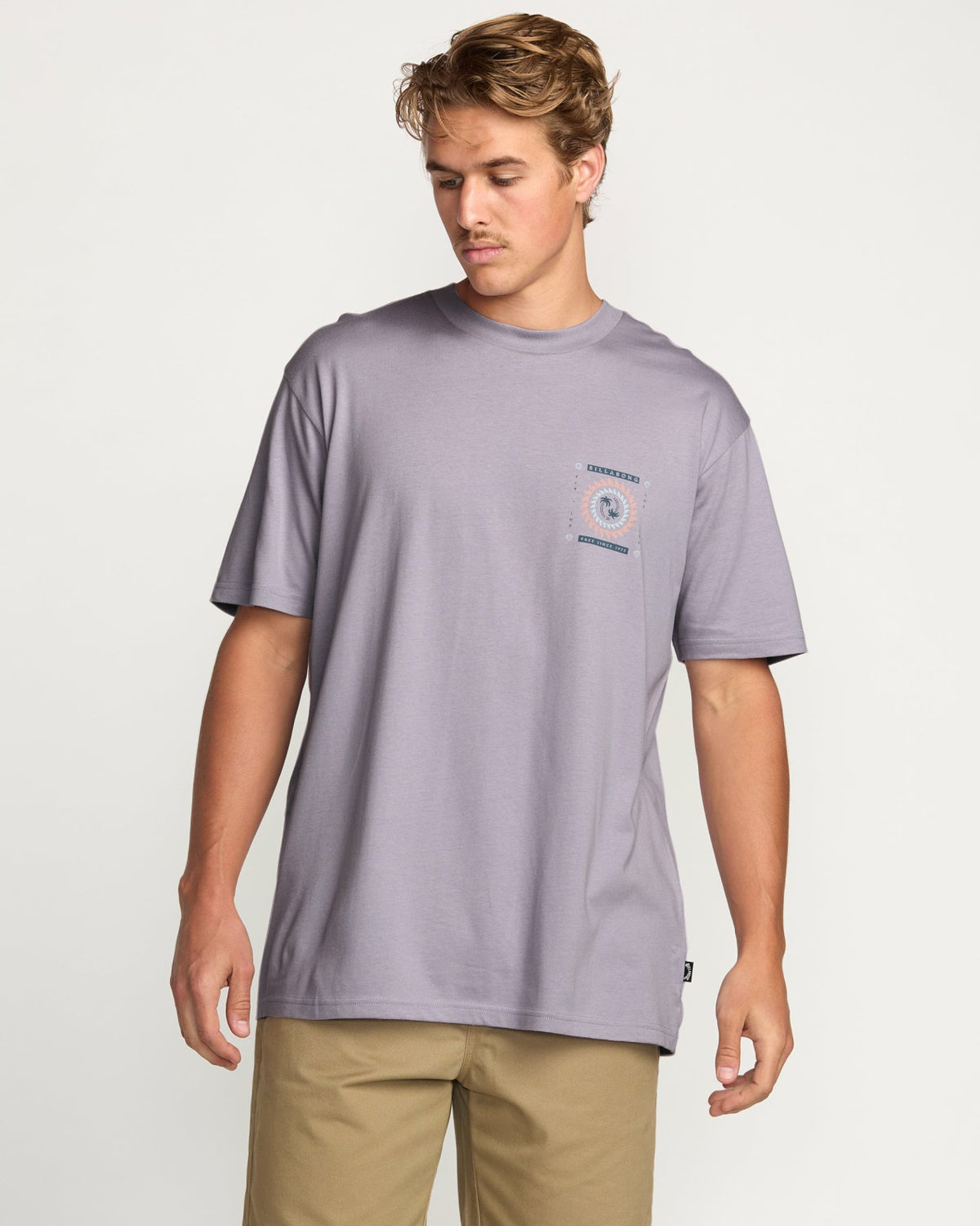 Spun Out Premium Tee - Light Purple | Billabong