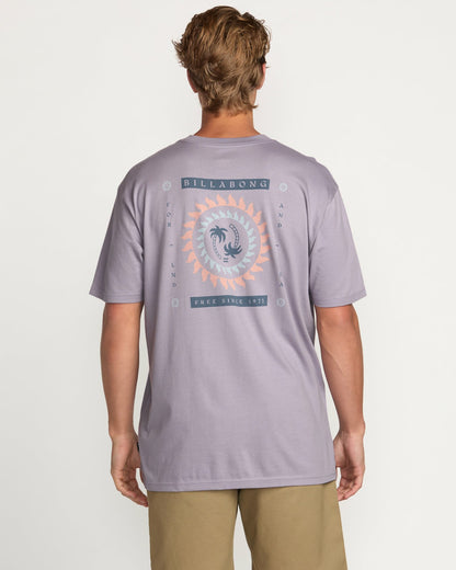 Spun Out Premium Tee - Light Purple | Billabong