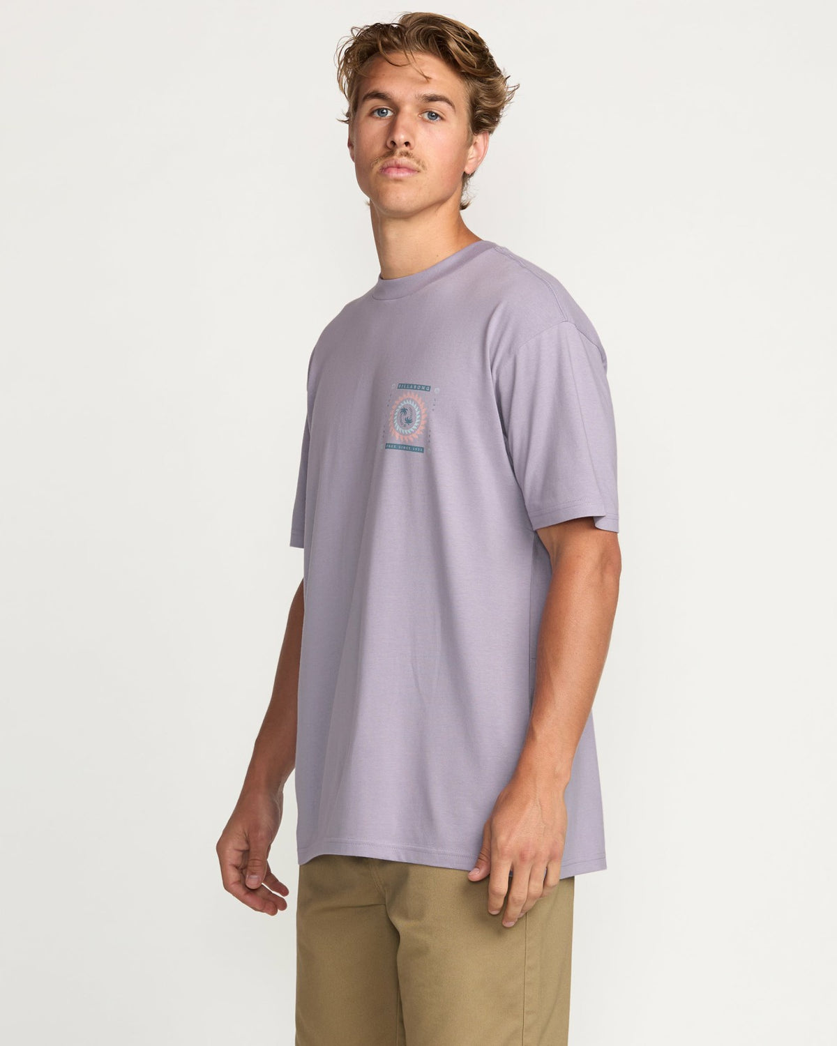 Spun Out Premium Tee - Light Purple | Billabong
