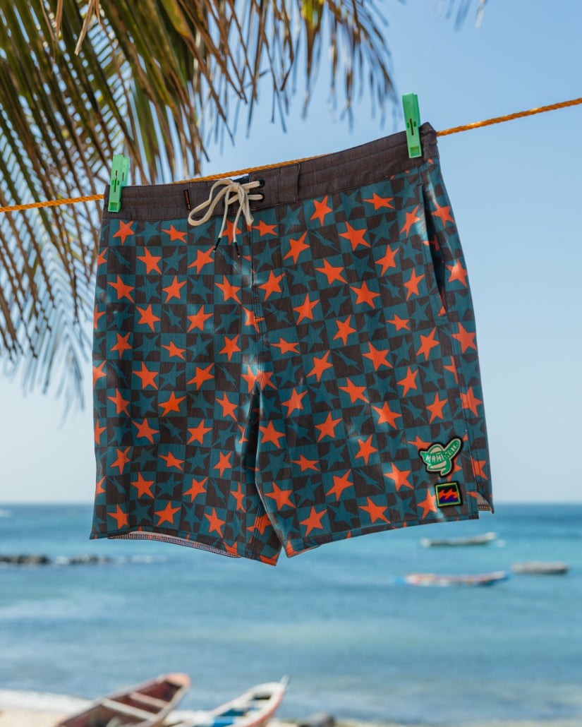 Billabong x Mami Wata Star Lo Tide Boardshorts - Teal | Billabong