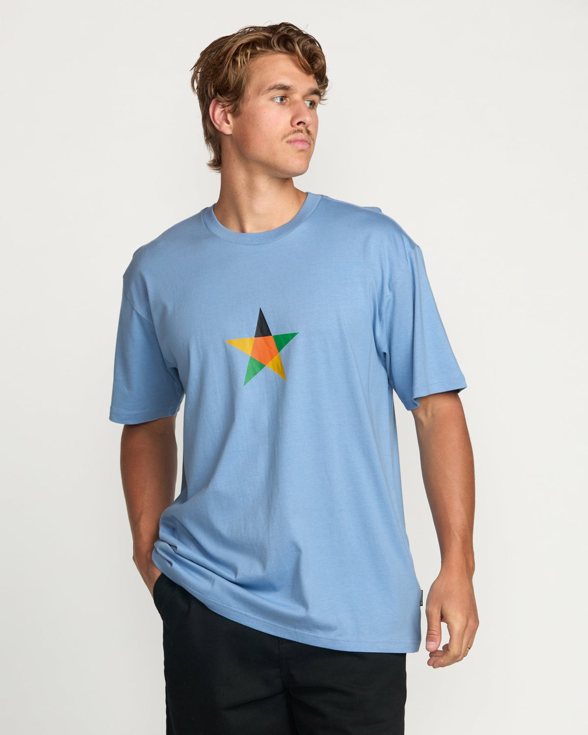 Billabong x Mami Wata Star Regular Tee - Sky Blue | Billabong
