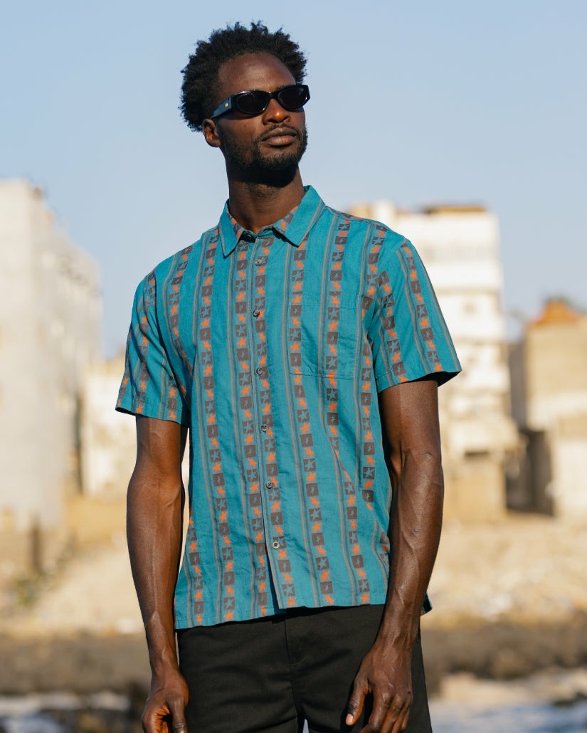 Billabong x Mami Wata Star Short Sleeve Shirt - Teal | Billabong