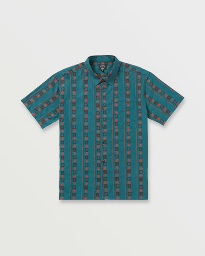 Billabong x Mami Wata Star Short Sleeve Shirt - Teal | Billabong