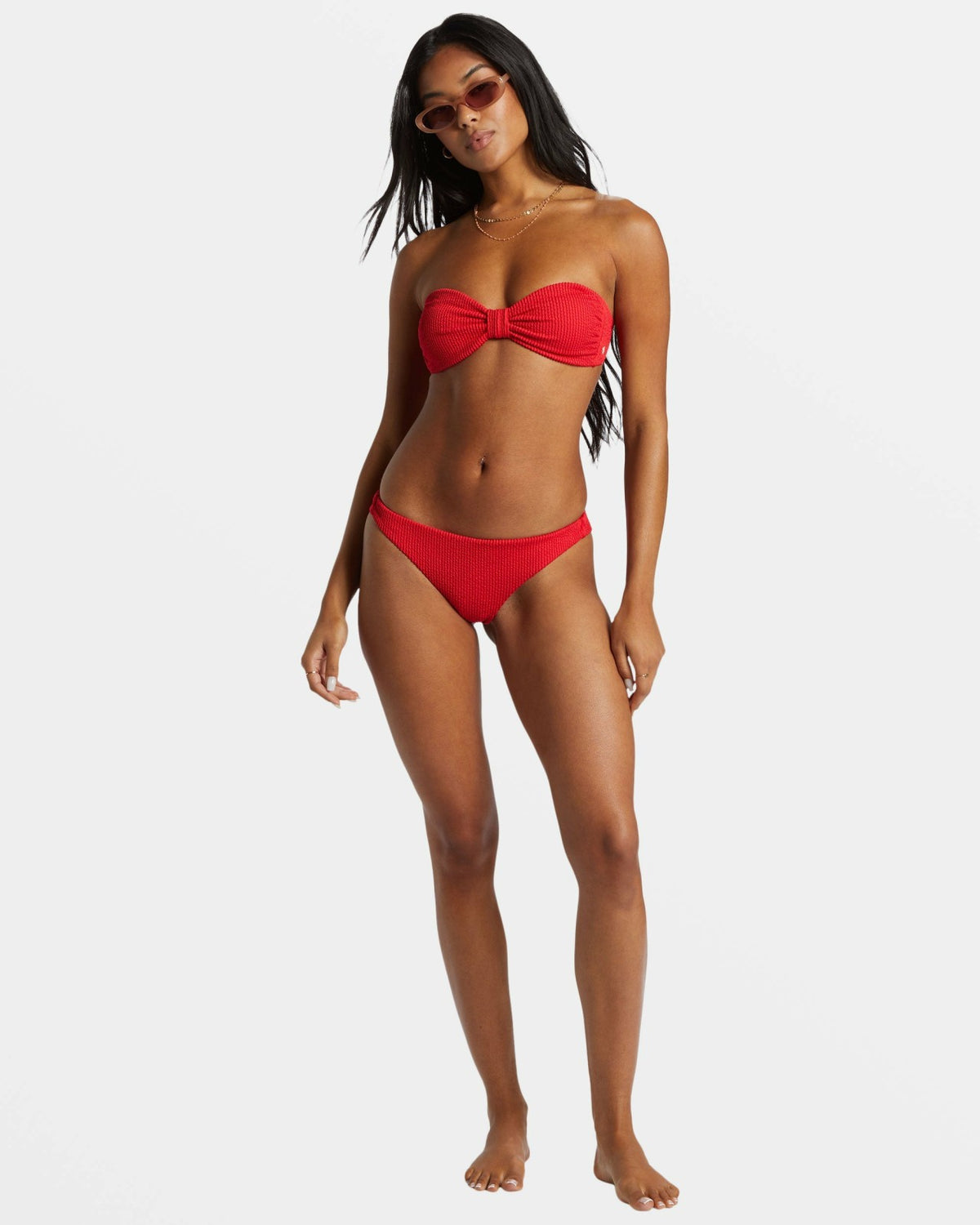 Summer High Tanga Bikini Bottoms - Fiesta Red | Billabong