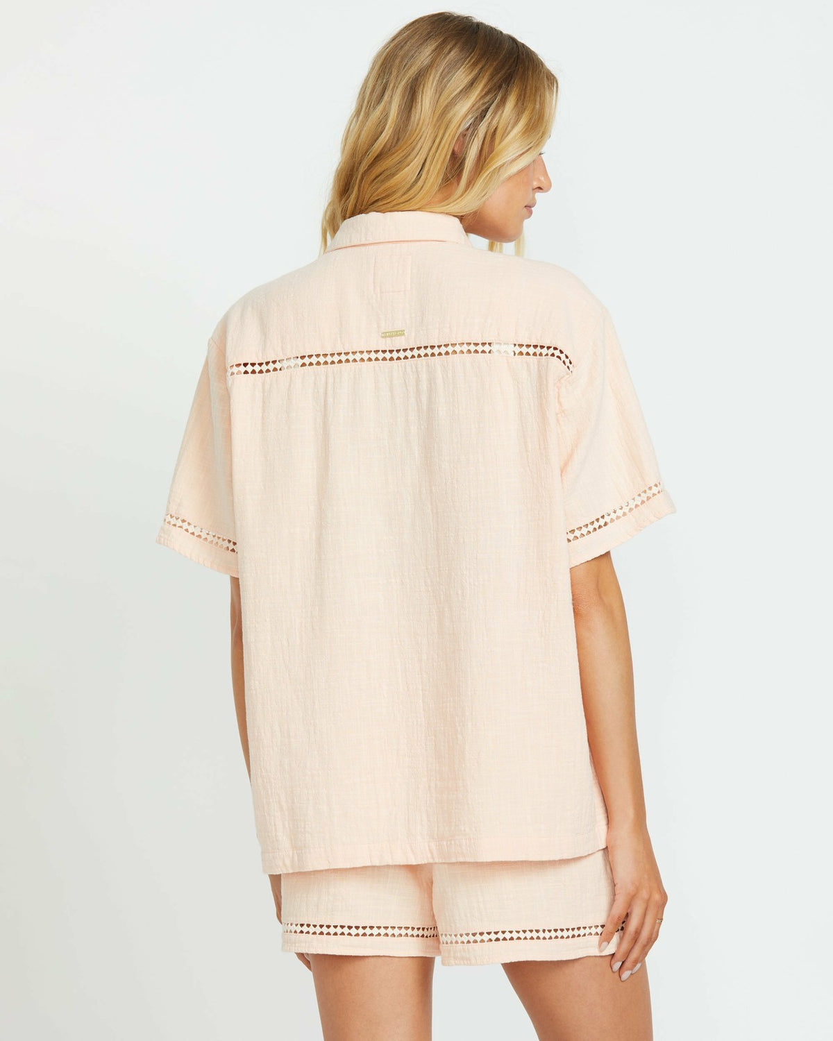 Summers End Short Sleeve Shirt - Soft Peach | Billabong