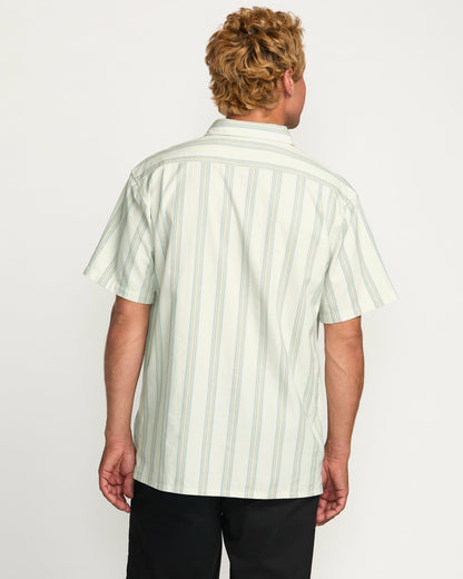 Sundays Jacquard Short Sleeve Shirt - Silver | Billabong
