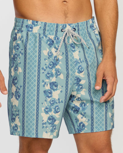 Sundays Laybacks 17" Trunks - Blue Shadow | Billabong