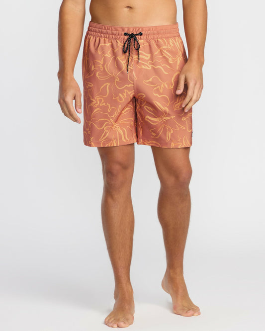 Sundays Laybacks 17" Trunks - Dusty Rose | Billabong