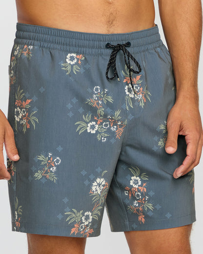 Sundays Laybacks 17" Trunks - Steel Blue | Billabong