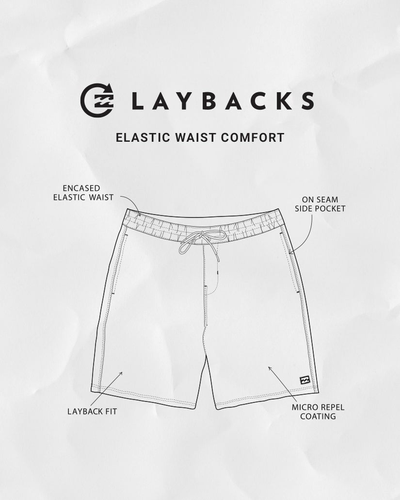 Sundays Laybacks 17" Trunks - Stealth | Billabong