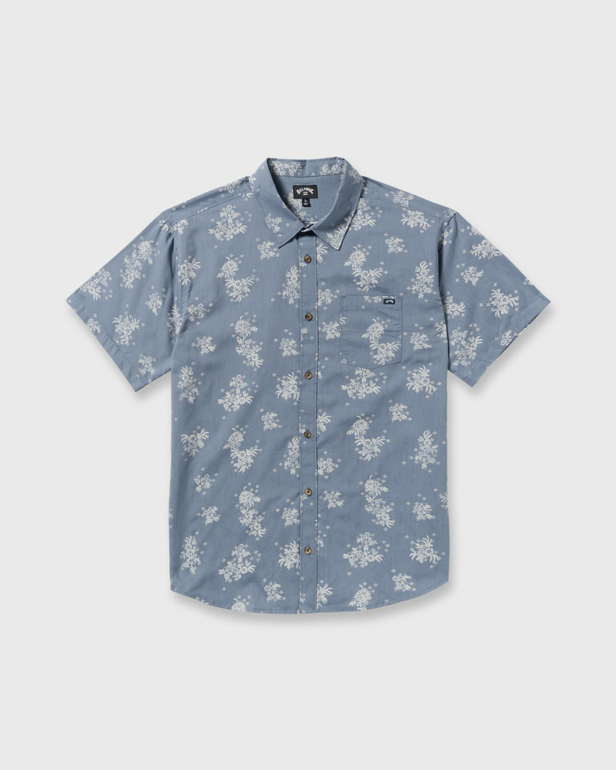Sundays Mini Short Sleeve Shirt - Steel Blue | Billabong