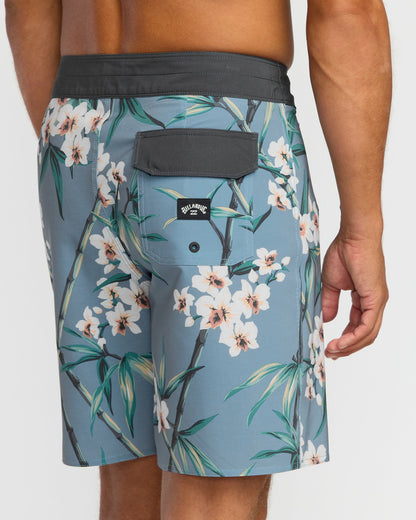 Sundays Pro Performance 19" Boardshorts - Steel Blue | Billabong
