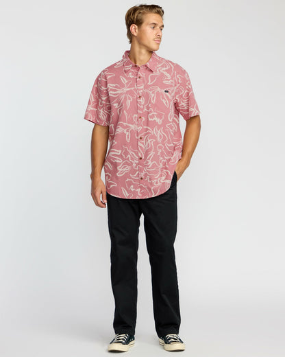 Sundays Short Sleeve Shirt - Faded Rose | Billabong