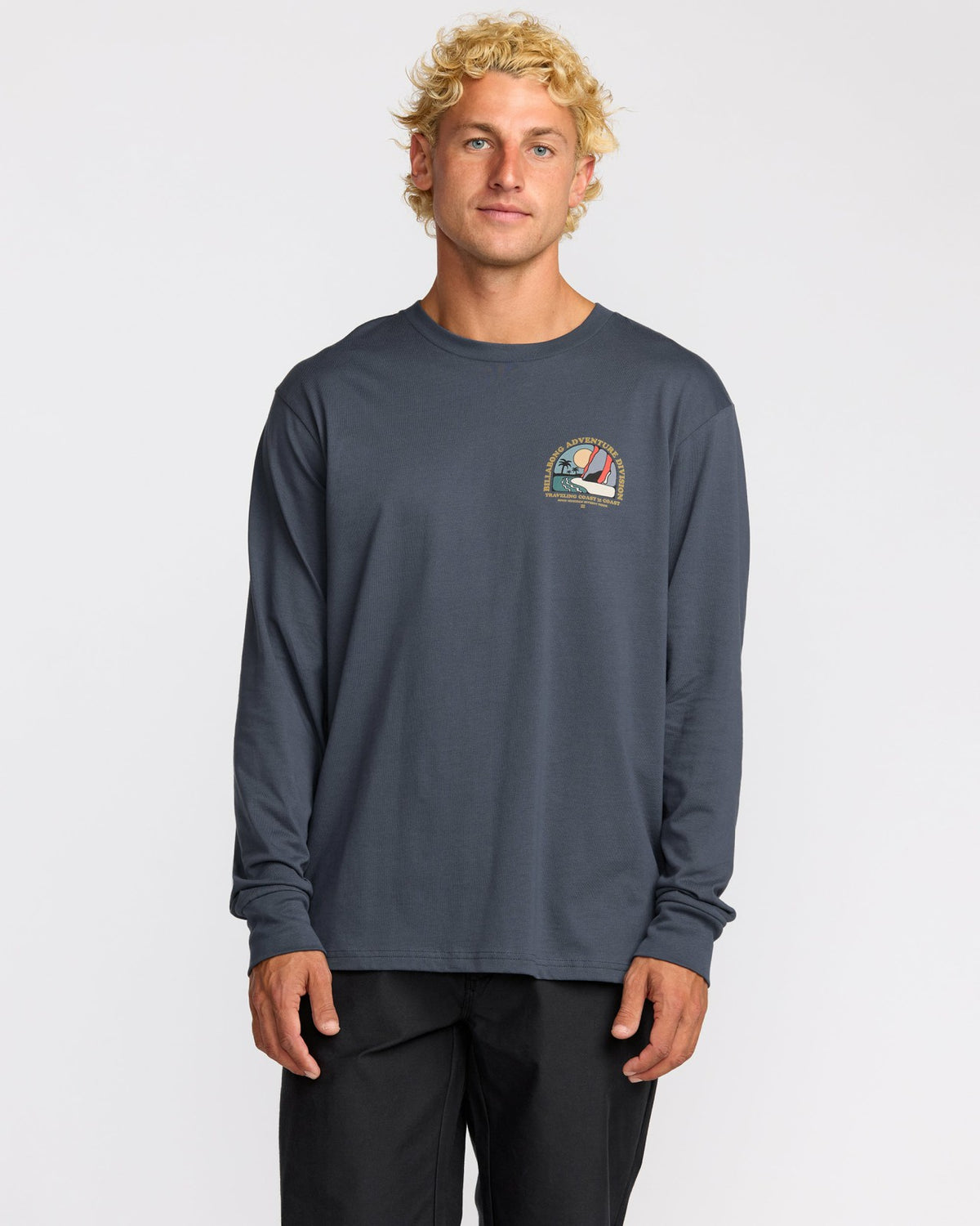 Sundown A/Div Long Sleeve T-Shirt - Midnight Blue | Billabong