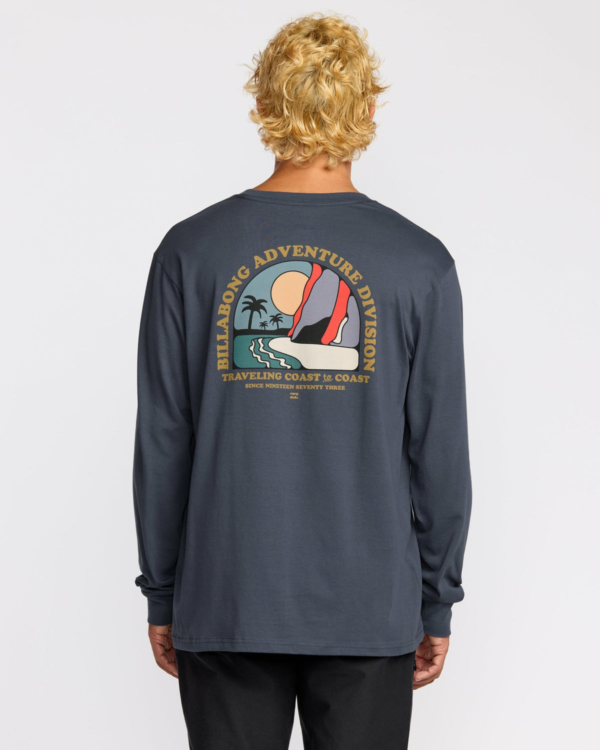 Sundown A/Div Long Sleeve T-Shirt - Midnight Blue | Billabong