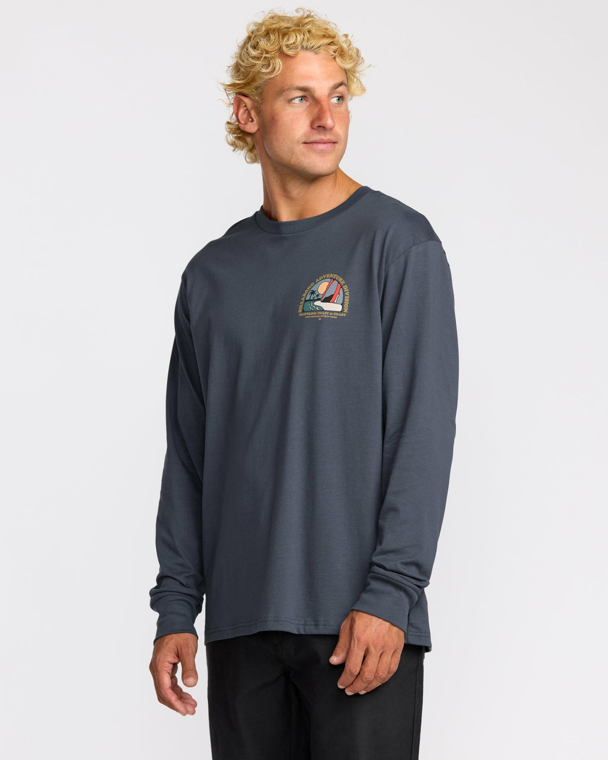 Sundown A/Div Long Sleeve T-Shirt - Midnight Blue | Billabong