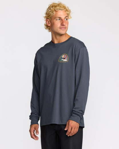 Sundown A/Div Long Sleeve T-Shirt - Midnight Blue | Billabong