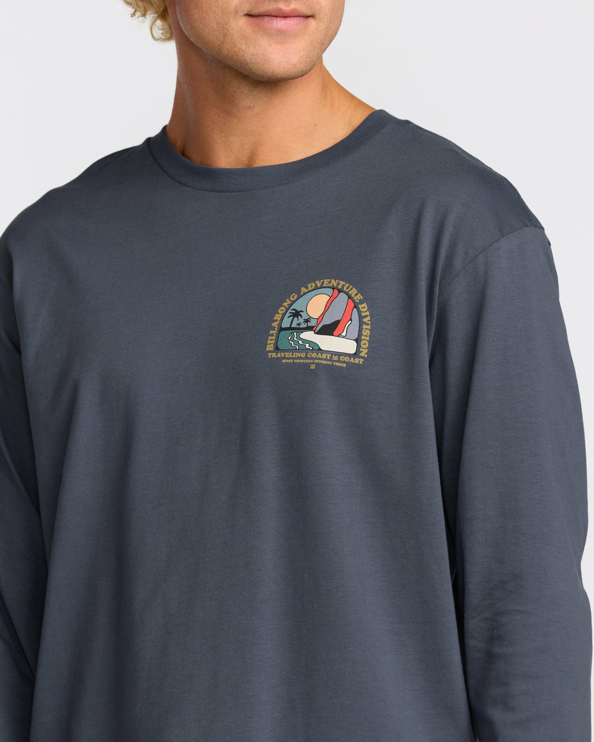 Sundown A/Div Long Sleeve T-Shirt - Midnight Blue | Billabong