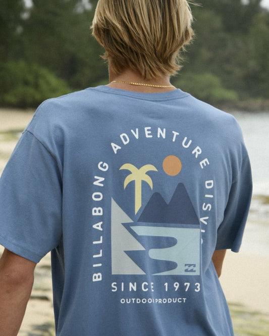 Sundown A/Div Tee - Carolina Blue | Billabong