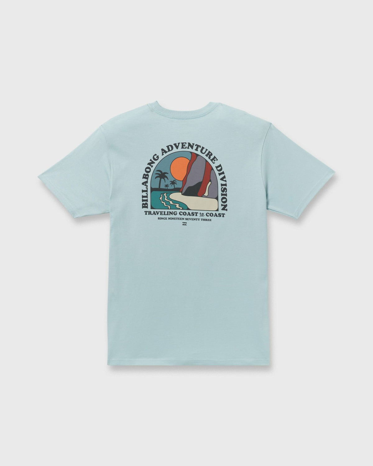 Sundown A/Div Short Sleeve T-Shirt - Dusty Blue | Billabong