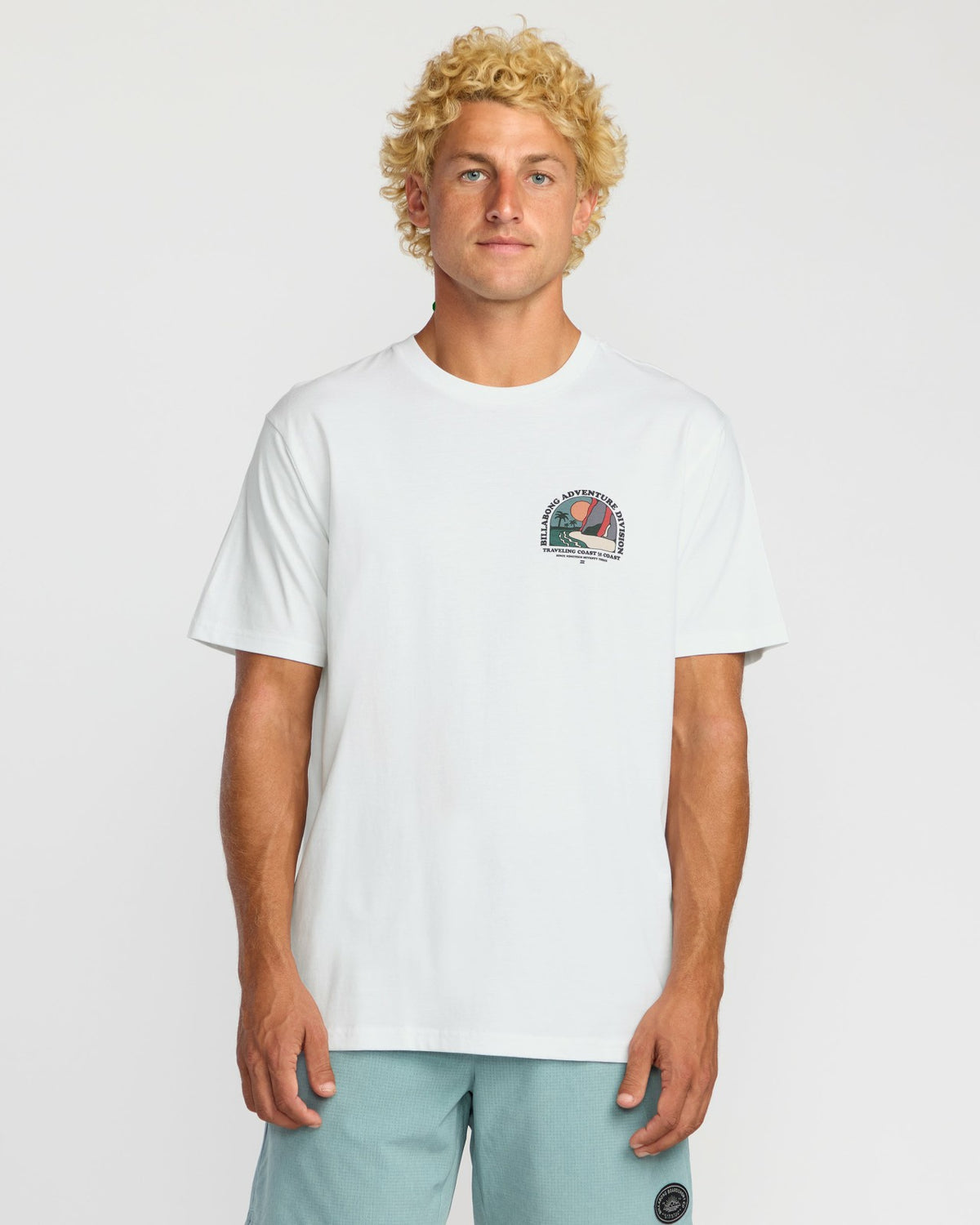 Sundown A/Div Short Sleeve T-Shirt - White | Billabong