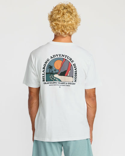 Sundown A/Div Short Sleeve T-Shirt - White | Billabong