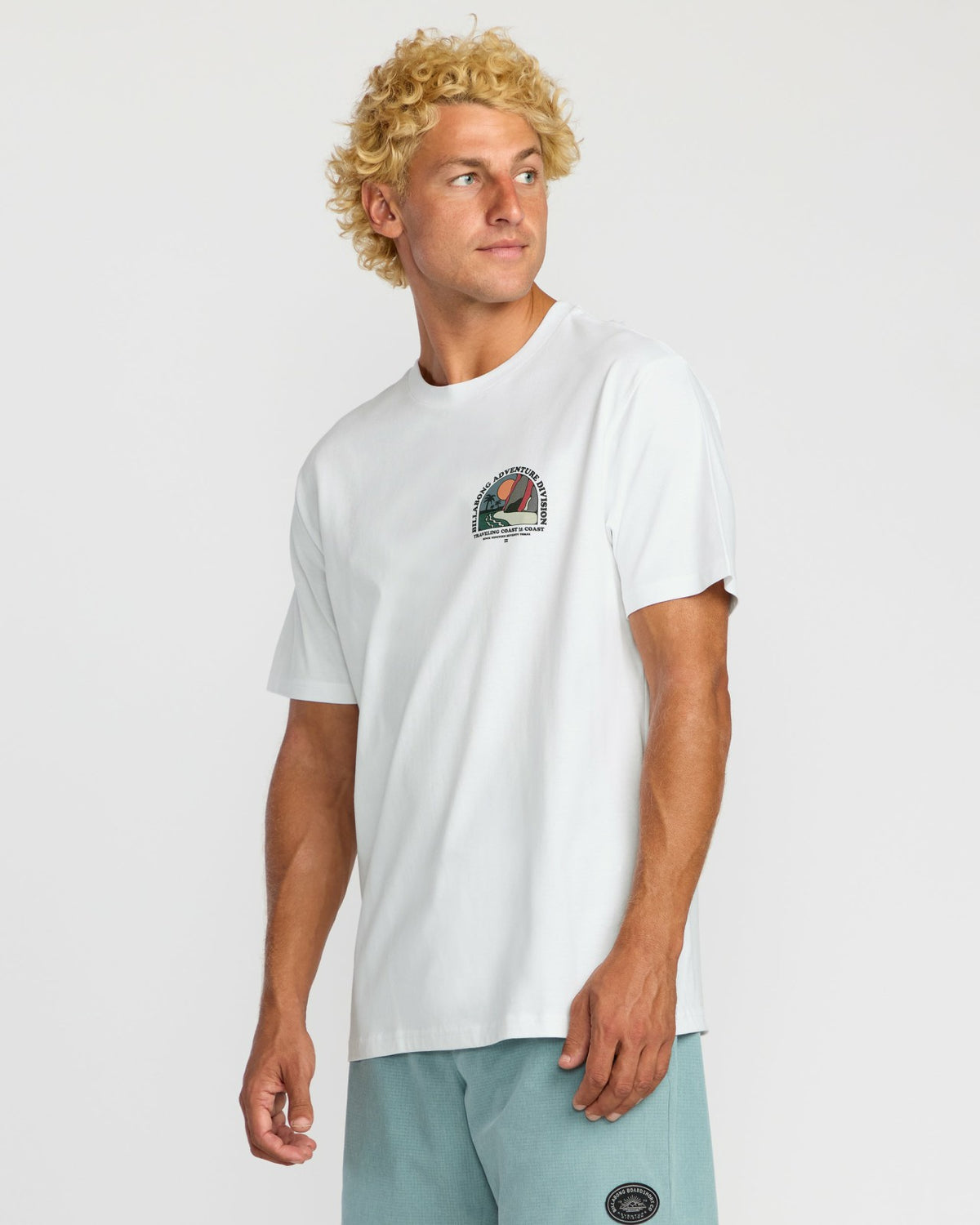 Sundown A/Div Short Sleeve T-Shirt - White | Billabong