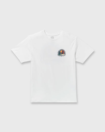 Sundown A/Div Short Sleeve T-Shirt - White | Billabong